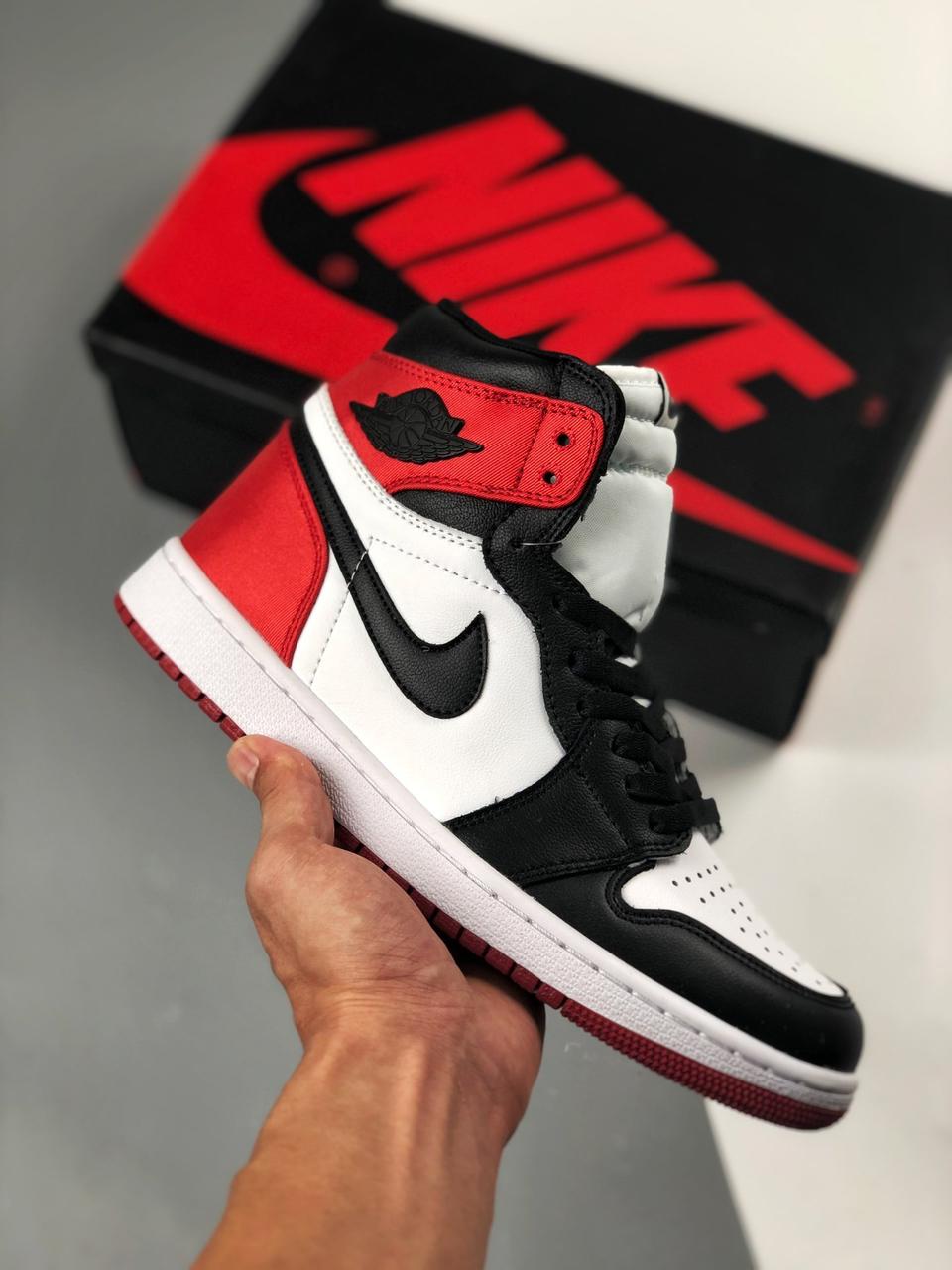 Nike Air Jordan 1  Black Red (AJ-1) High Top