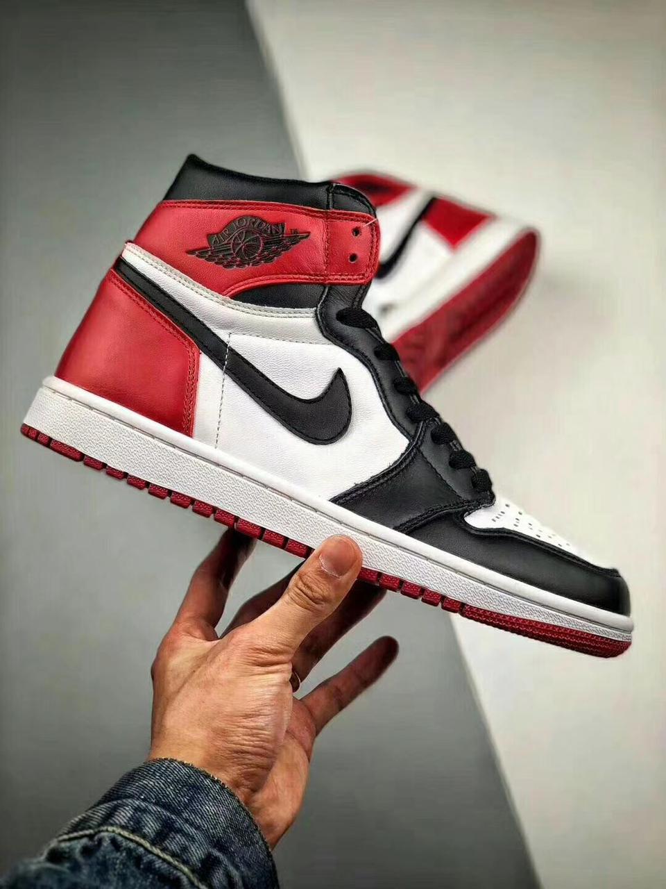 Nike Air Jordan 1  Black Red (AJ-1) High Top