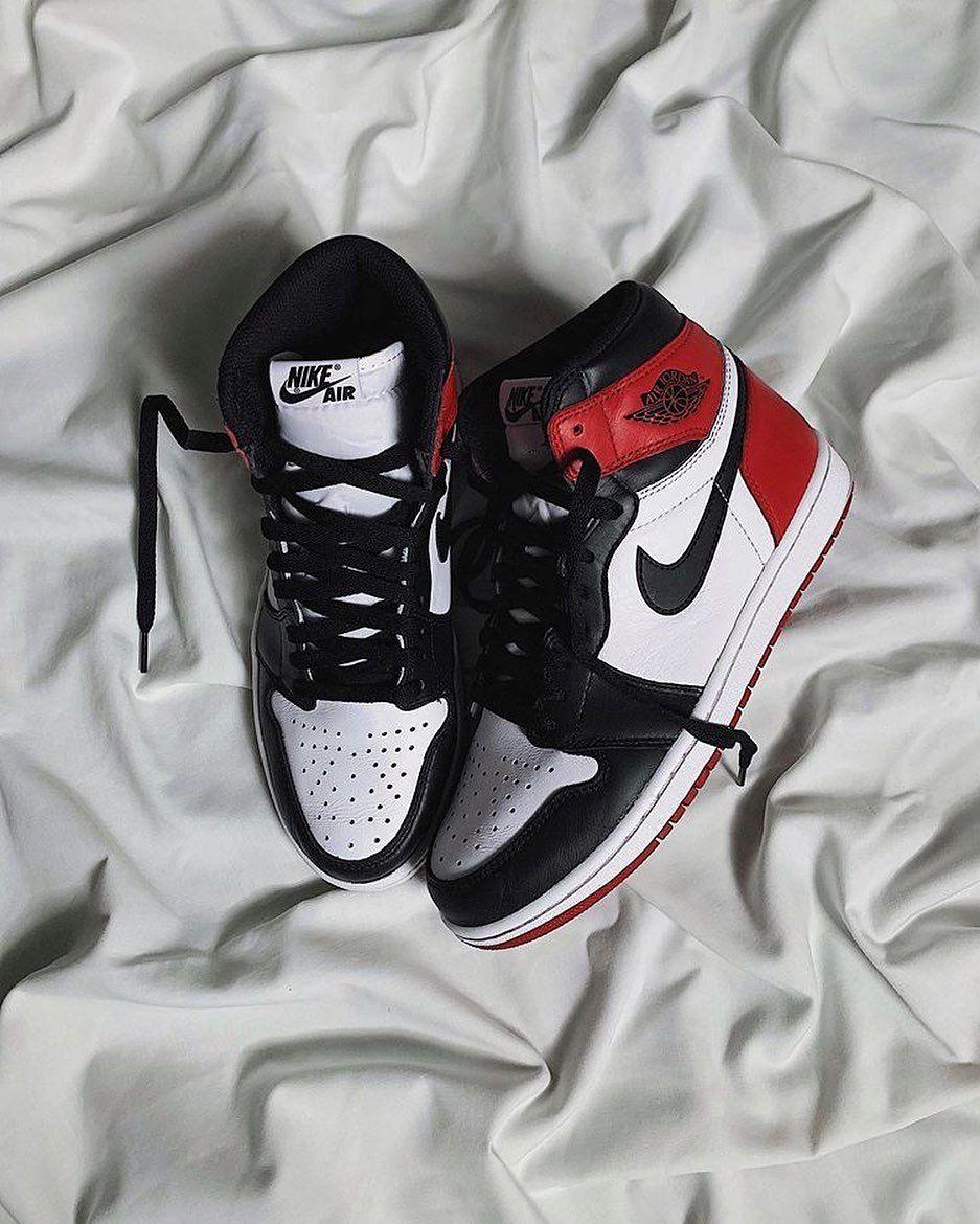 Nike Air Jordan 1  Black Red (AJ-1) High Top