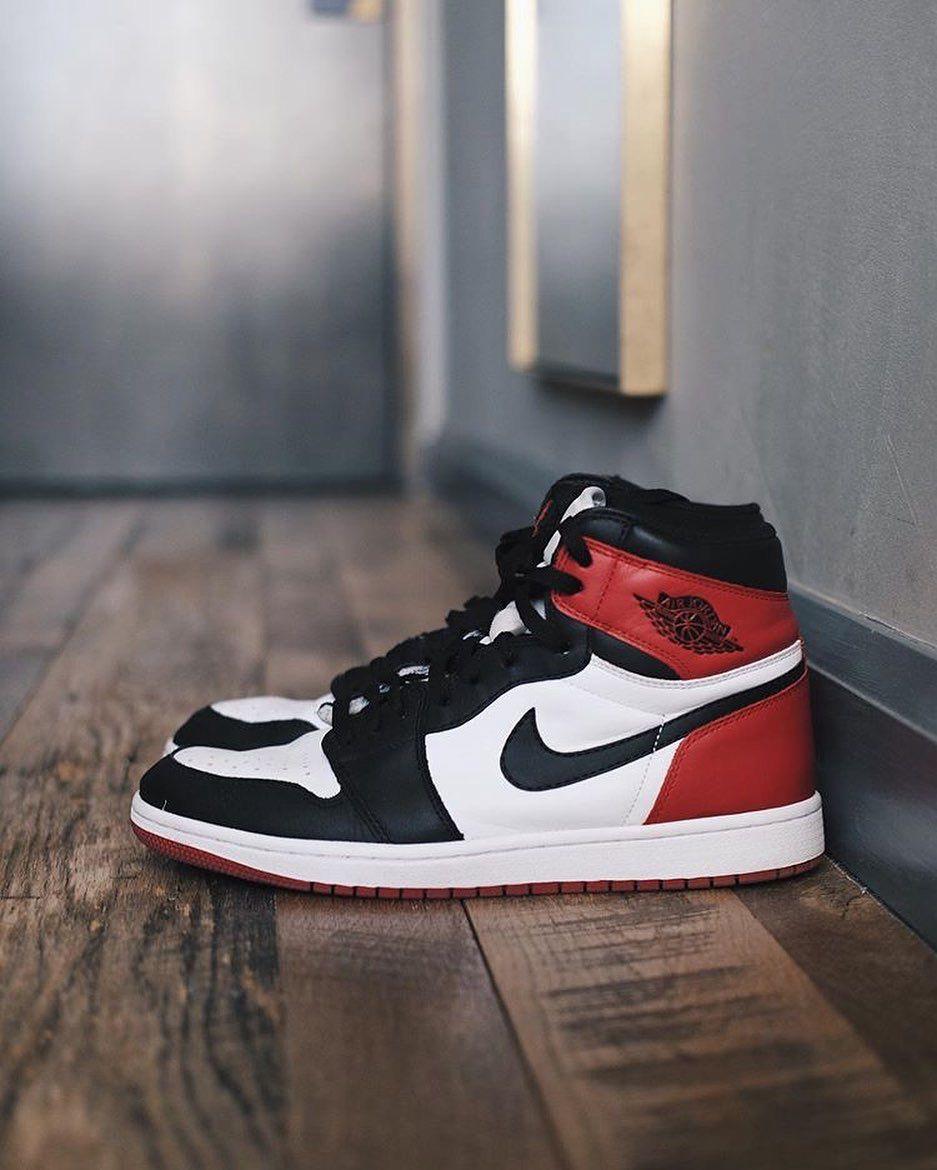 Nike Air Jordan 1  Black Red (AJ-1) High Top