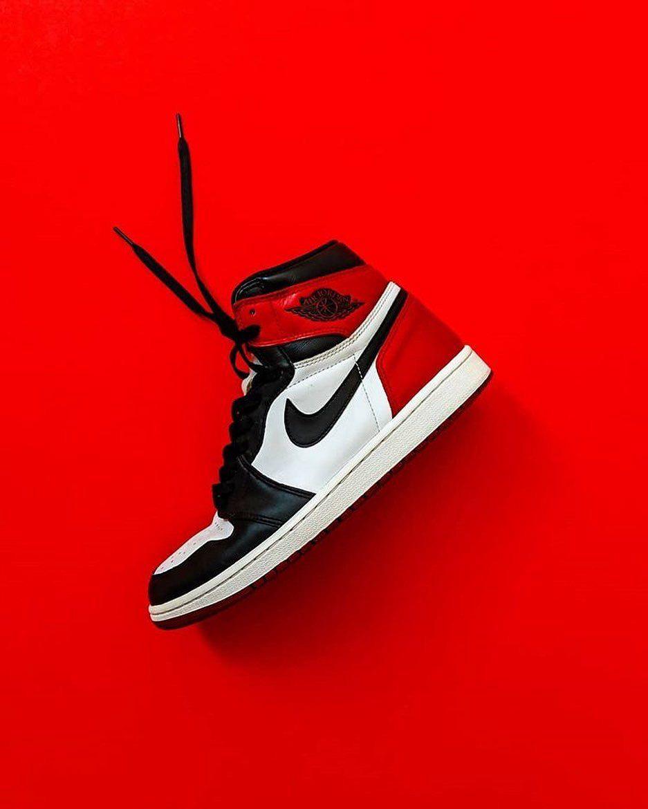 Nike Air Jordan 1  Black Red (AJ-1) High Top