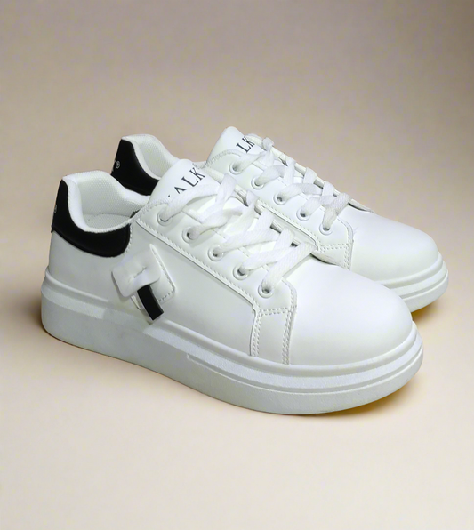 Women Walk Sneakers Side Pocket